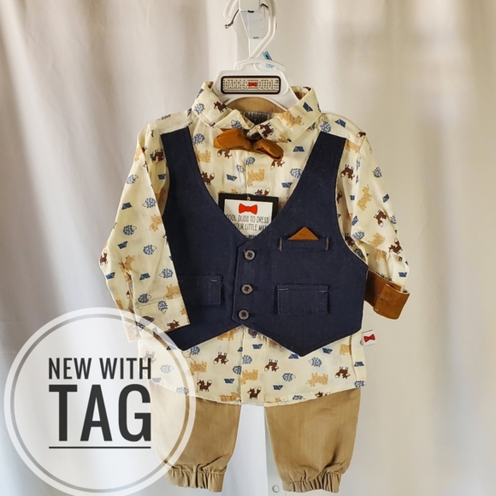 (BABY) 3-Piece Outfit